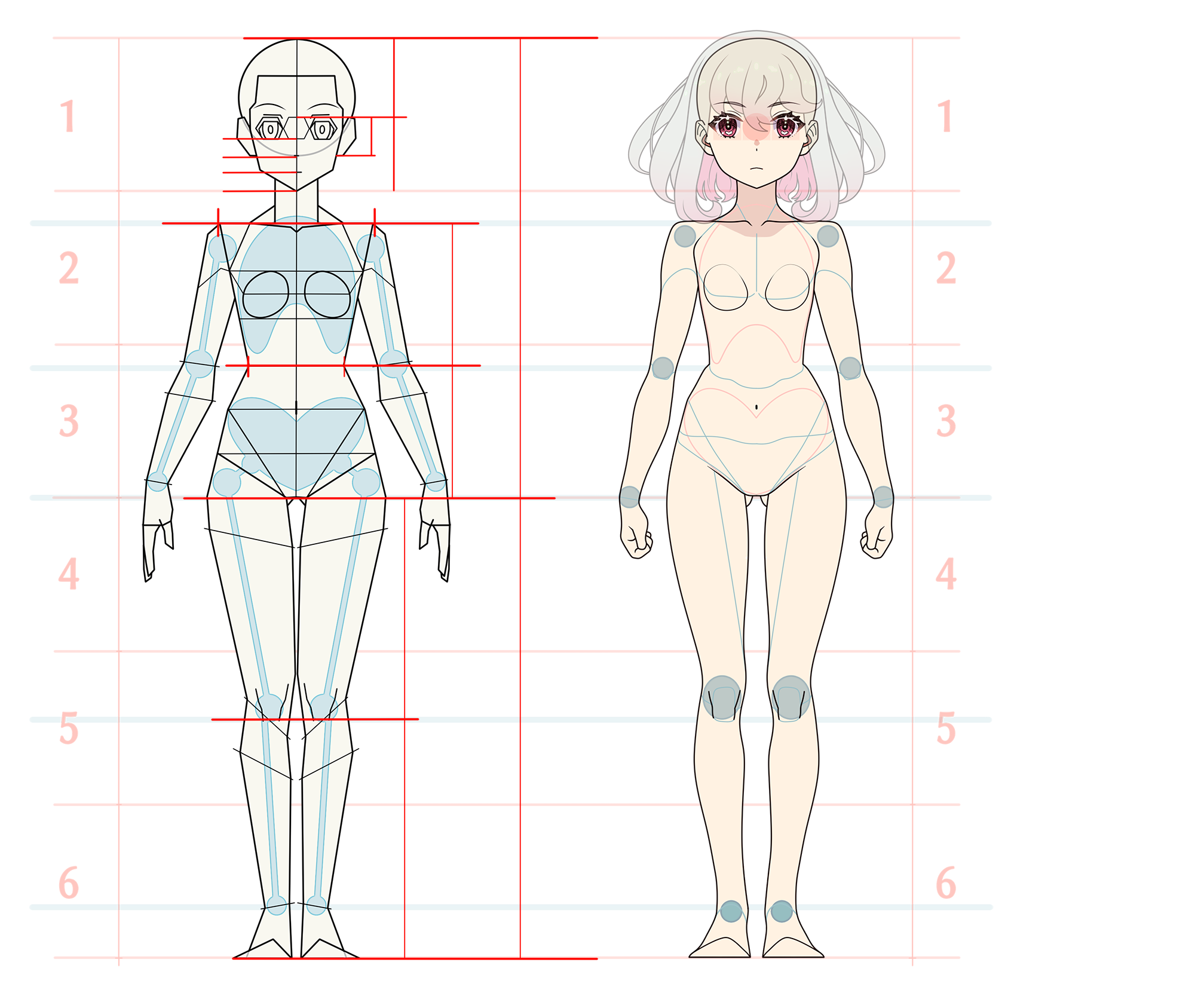 How To Draw An Anime Face For Beginners Step by Step Drawing Guide by  Dawn  DragoArt