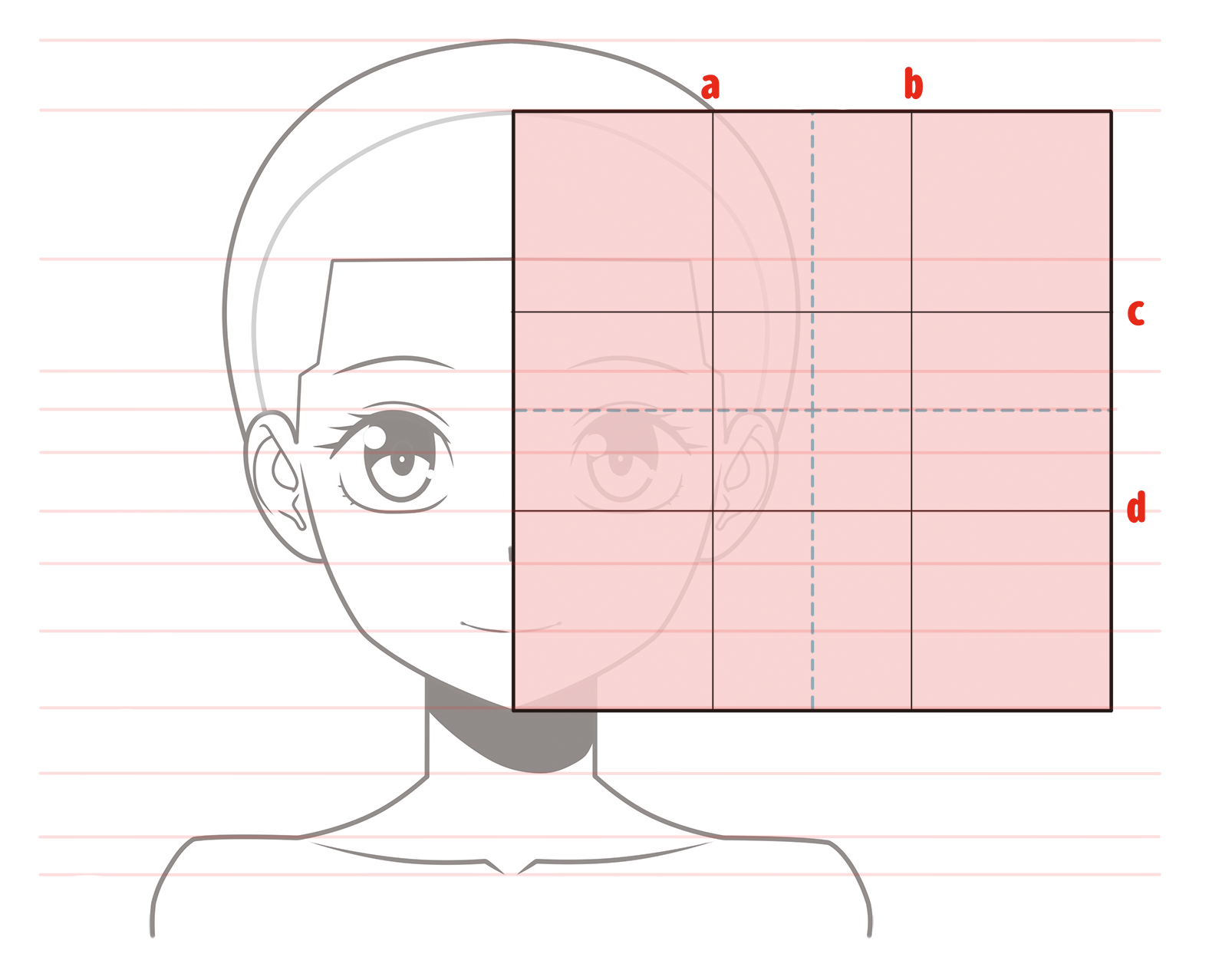 Draw Anime Faces  Heads  Drawing Manga Faces Step by Step Tutorials  How  to Draw Step by Step Drawing Tutorials