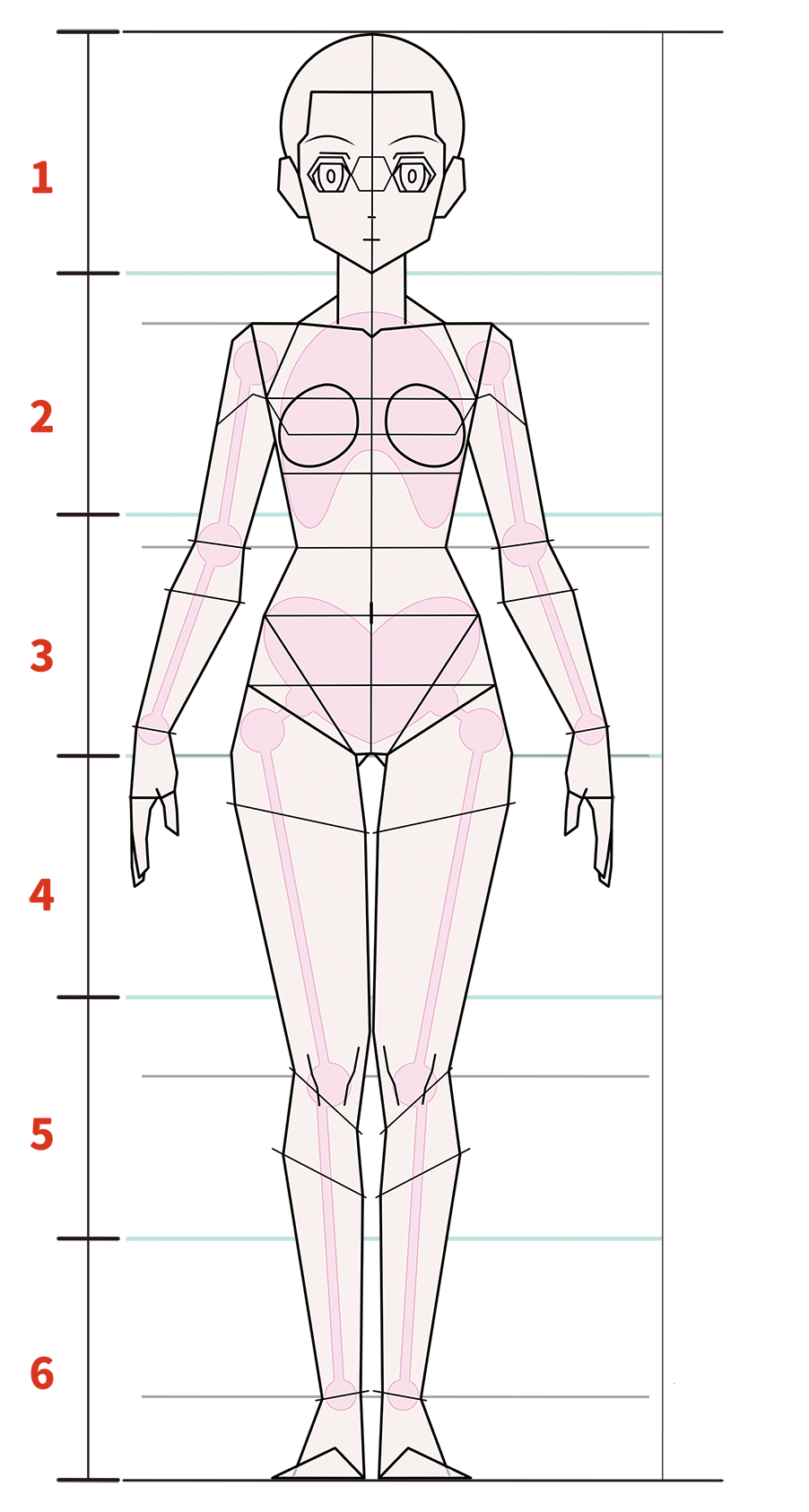 4 Basic Anime Poses (Anime Art Techniques)